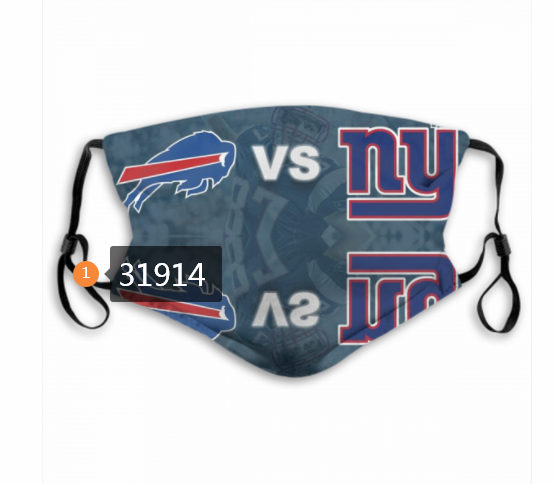 NFL Buffalo Bills 372020 Dust mask with filter